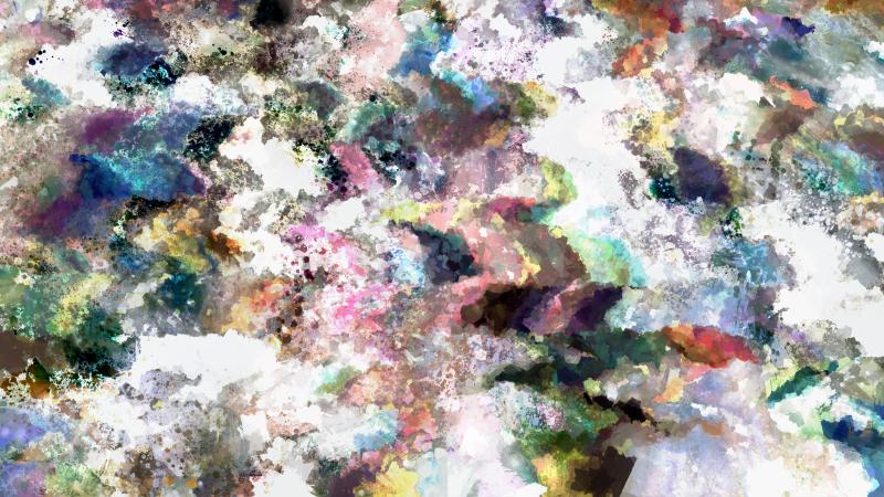 A digital abstract expressionist work made by painting brush strokes over a photograph of soap