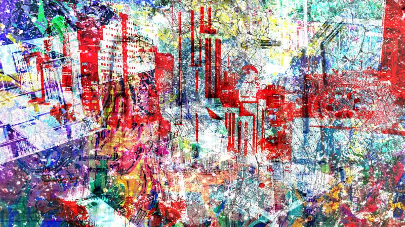 A collection of colors, shapes, and textures from Mexico City during Holy Week 2023