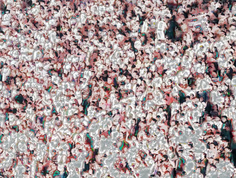 a scene from Estadio Monumental U as Club Universitario de Deportes takes on a league rival